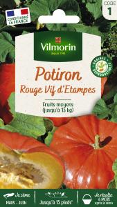 Potiron Rouge Vif d'Etampes